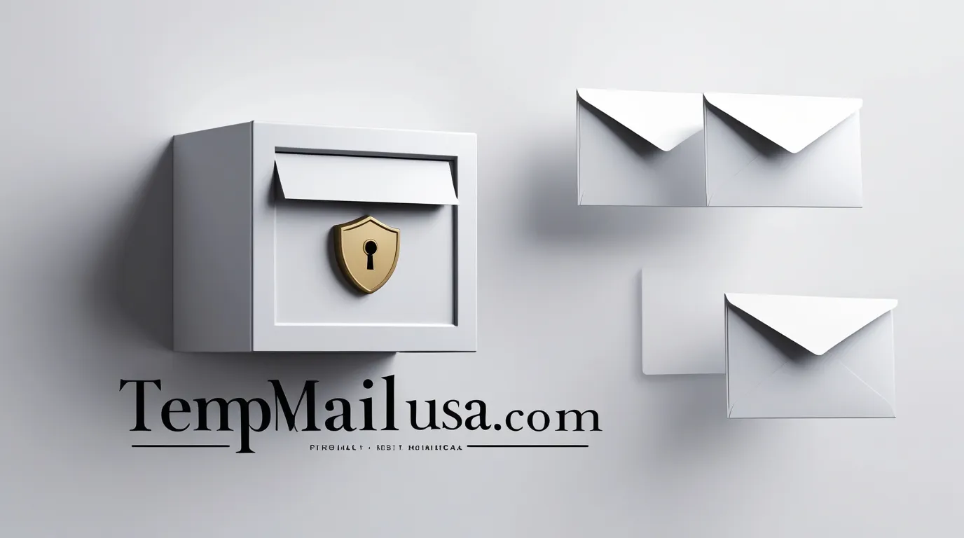 Modern temp mailbox illustration highlighting the benefits of disposable email addresses